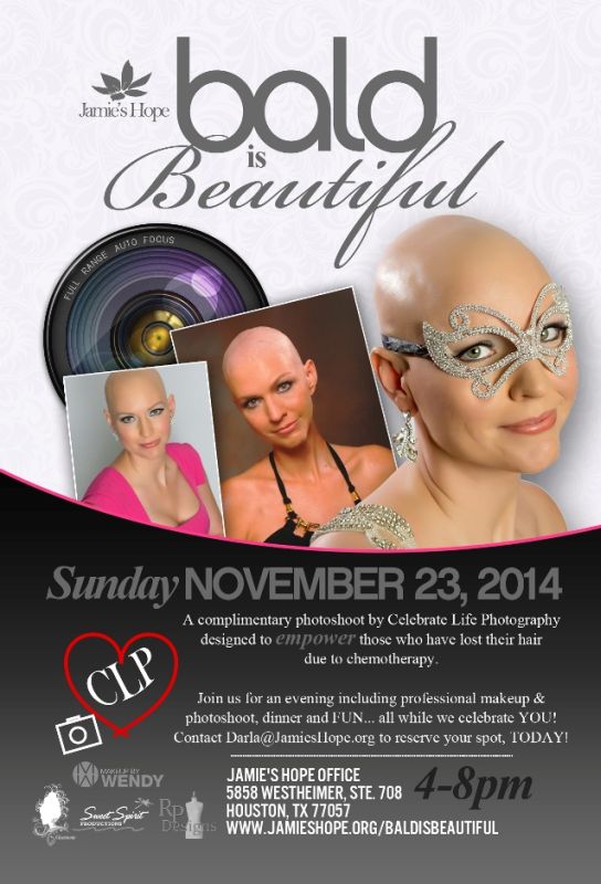 Bald is Beautful flyer