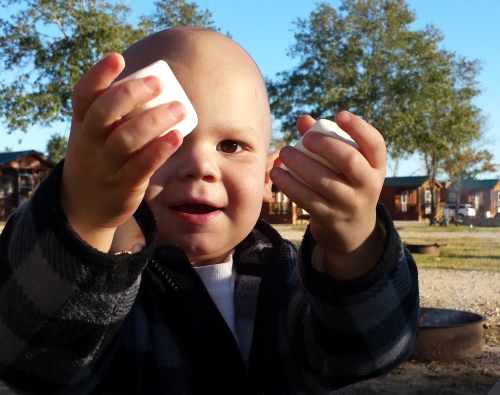 22-month-old Nolan, just beginning his life, suddenly battling a very rare case of cancer…