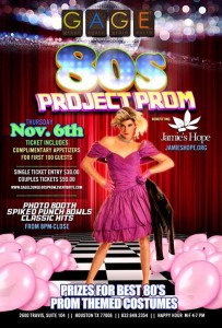 80's Project Prom @ Gage Lounge | Houston | Texas | United States